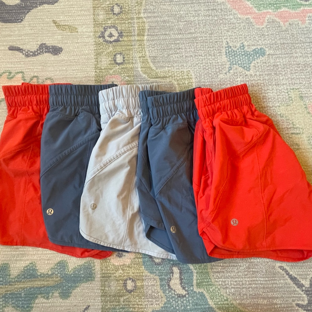 Lululemon shorts barely worn and in perfect condition!Multiple price per short